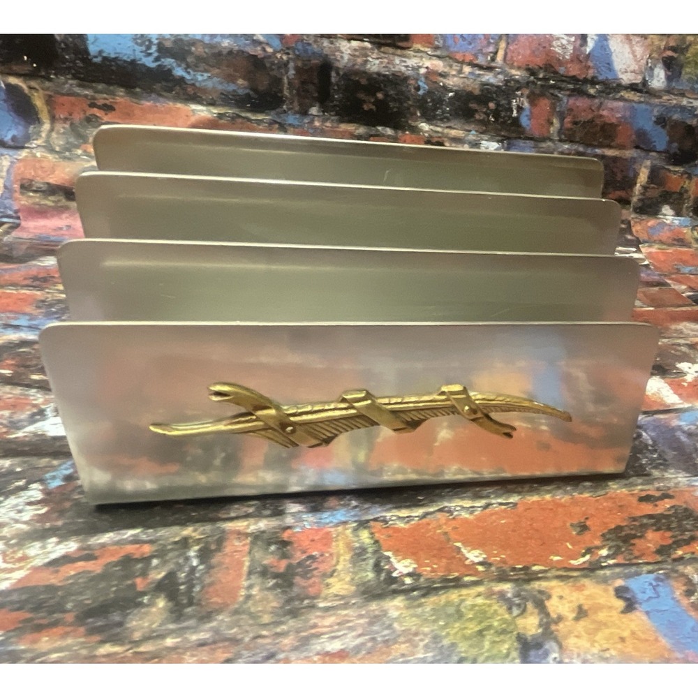 Metal Desktop Letter Holder, Kensington aluminum